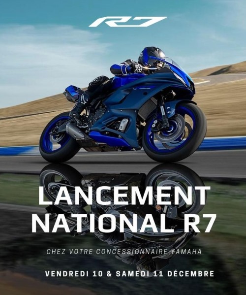 découverte yamaha R7 2022 concession spirit motor la ciotat