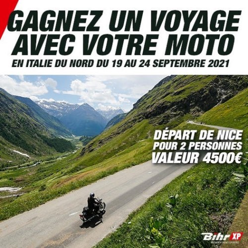 gagnez un voyage moto en italie avec BIHR XP