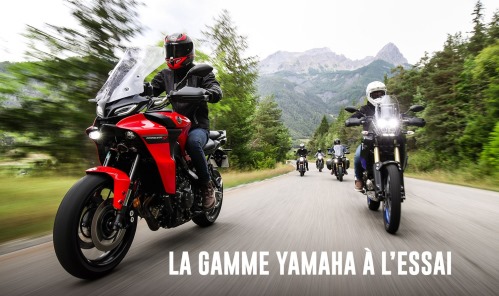 essais gamme yamaha Alpes aventure moto festival 2022
