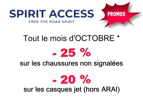 promo spirit access octobre 2020